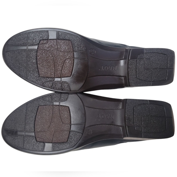 NAOT Footwear Women's Lodos Clog Soft Black Leather Size Euro 43 US 12 - Picture 6 of 9